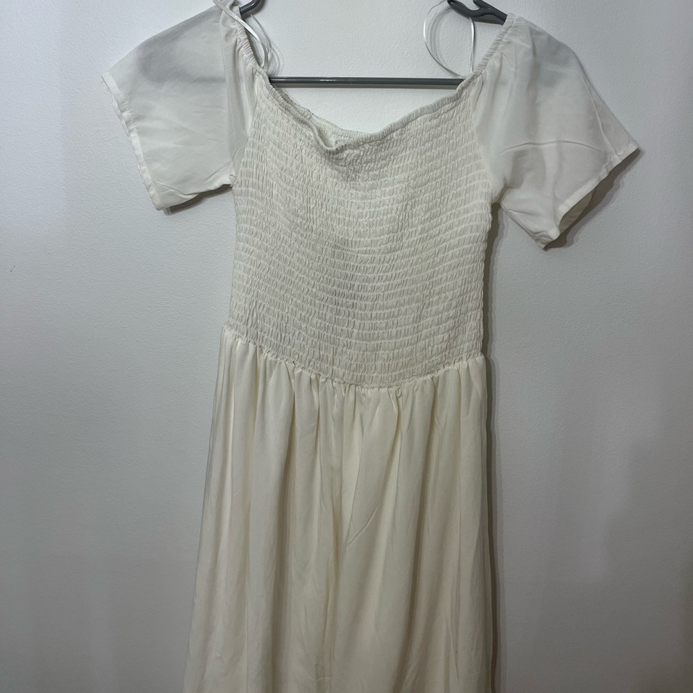 womens white dress